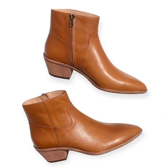 Madewell Shoes Madewell Charley Leather Ankle Boots Poshmark